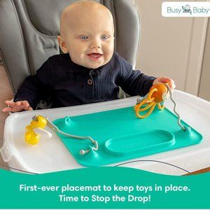 NWOB - Busy Baby Placemat & Tether System (Teal)